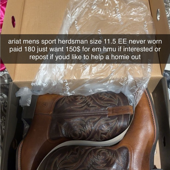 Ariat Men's Western Brown Boots - Picture 1 of 1